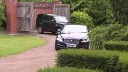 Prince Charles arriving at Chartwell News Clip