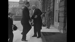 Charles de Gaulle attends opening of French Chamber of Deputies News Clip