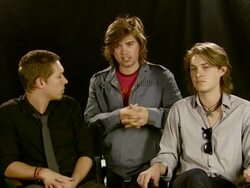 HANSON, the City of West Hollywood, and TOMS Shoes Join Together to Fight Poverty and HIV/AIDS in Africa Event Stock Footage