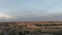 Sunrise over Jerusalem Old City News Clip