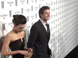 Armie Hammer at the W Magazine Celebrates The Best Performances Issue And The Golden Globe Awards at Los Angeles CA. (Footage by WireImage Video/GettyImages) Stock Footage