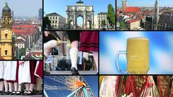 Oktoberfest - Montage Stock Footage