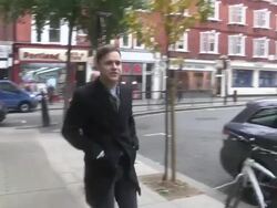 Olly Murs at BBC Radio Two Stock Footage