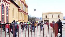 CLEAN : Indigenous accuse gvt of hiding problems as pope arrives News Clip