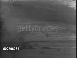 American Aircraft Carrier Fights off Japanese Planes In The Pacific News Clip