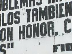 Signs in Havana, Cuba. Stock Footage