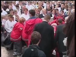 Pope celebrates evening mass Instructional Video