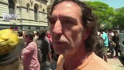 VOICED : Desde Uruguay piden por los 43 estudiantes News Clip