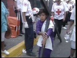 MEXICO: DRAMATISATION OF THE PASSION News Clip