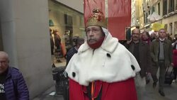 Venetians stage de-population protest Instructional Video