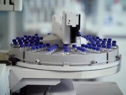 Laboratory machine Stock Footage