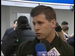 FALKLAND ISLANDS: VISITERS FROM THE ARGENTINES  (V) News Clip