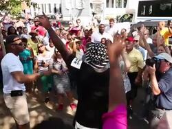 Charleston In Mourning After 9 Killed In Church Massacre Stock Footage