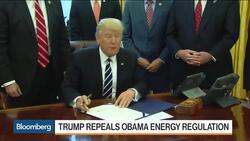 Trump Repeals Obama Energy Regulation News Clip