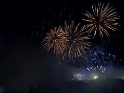 New Year's 2012 Fireworks in Edinburgh News Clip