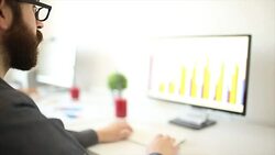 Office work Stock Footage