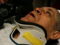 Lynn roof collapse Stock Footage