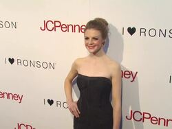 Ashley Bell at the Charlotte Ronson And JCPenney Spring Cocktail Jam at Hollywood CA. (Footage by WireImage Video/GettyImages) Stock Footage