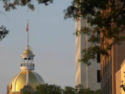 Savannah City Hall Stock Footage