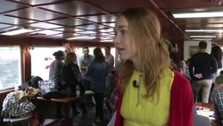 Boat trip gathers refugees and locals to discuss business ideas News Clip