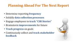 Planning for Future Reports Instructional Video