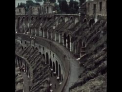 SYND 27-9-72 ROME MONUMENTS CLOSED TO PUBLIC News Clip