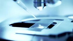 Scientist and bio lab experiment, Slow motion Stock Footage