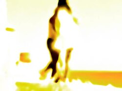 Couple dancing salsa Stock Footage