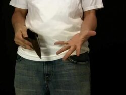 EMPTY POCKETS (HD) Stock Footage