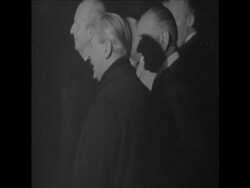 CAN969 JOHNSON VISITS WEST GERMANY TO ATTEND THE FUNERAL OF THE FORMER WEST GERMAN CHANCELLOR KONRAD ADENAUER Instructional Video