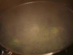 Cooking Brussels Sprouts Stock Footage