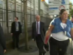 Eric Maillaud Arrives at Surrey Police Station News Clip