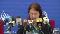 UN Working Group on Arbitrary Detention briefing on Sri Lanka News Clip