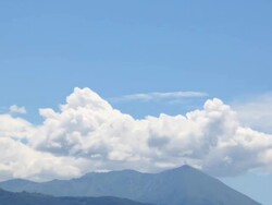 Clouds growing fast Stock Footage