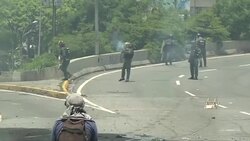 CLEAN : Fresh clashes during general strike in Venezuela News Clip