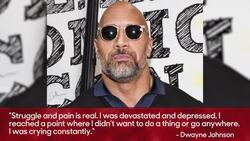 Dwayne "The Rock" Johnson Opens Up About His Battle With Depression | THR News News Clip