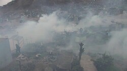 CLEAN : Peru fumigates the worlds second largest cemetery News Clip