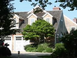 Exteriors of a luxury home Stock Footage