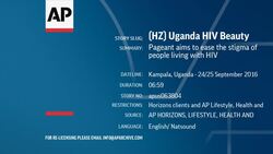 Pageant aims to ease the stigma of people living with HIV Instructional Video