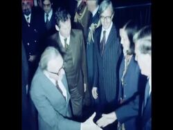 UPITN 27/02/80 LORD CARRINGTON VISIT News Clip
