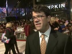INTERVIEW Wyck Godfrey on choosing the right director, meeting expectations, the film, the iconic scenes and more at the The Twilight Saga Breaking Dawn part 1 UK Premiere at London England. (Footage by WireImage Video/Getty Images Entertainment Video) Stock Footage