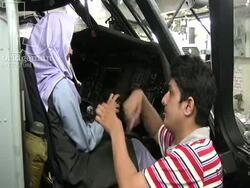 Surgery, water contamination, deaf school visit, games, de-ammunitioning and photo montage. Operation Slipper. Afghanistan, 2010 Stock Footage