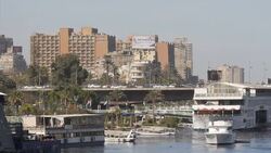 Large Boats On River Nile News Clip