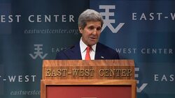 Secretary of State John Kerry underscored the importance of a constructive relationship with China during a speech at the East-West Center in Honolulu Wednesday. (Aug. 13) News Clip