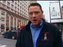 Yankees fans hope the team will 'close it out' Monday night in Philadelphia. New York has a 3-1 lead in the World Series. News Clip