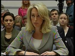 CIA agent Plame testifies as Democrats open hearings on CIA leak ADDS more sound News Clip