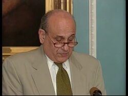 USA: WASHINGTON: EGYPTIAN AMBASSADOR MEETS MADELEINE ALBRIGHT Instructional Video