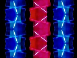 Abstract science background, 3D animation. Stock Footage