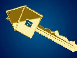 House Key Stock Footage