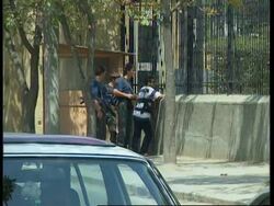 ALBANIA: TIRANA: US MARINES KILL INTRUDER AT US EMBASSY News Clip